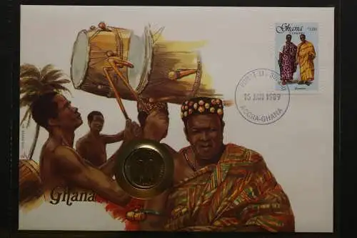 Ghana, Numisbrief, 16.1.1989 - 657087