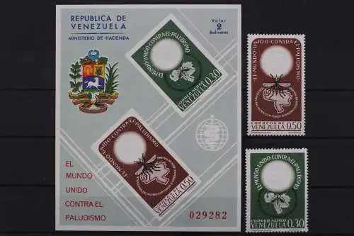 Venezuela, MiNr. 1479-1480, Block 10, postfrisch - 658994