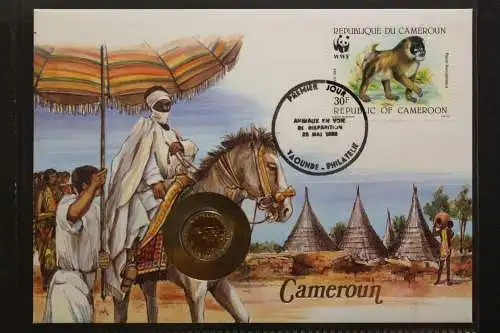 Kamerun, Numisbrief, 25.5.1988 - 657111