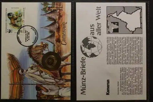 Kamerun, Numisbrief, 25.5.1988 - 657111