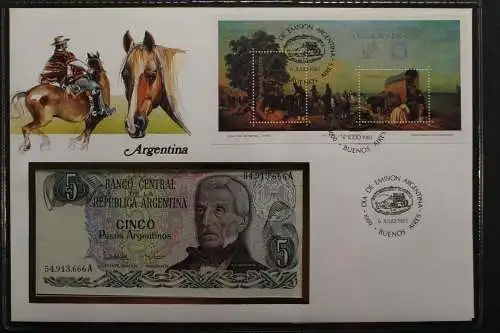 Argentinien, Banknotenbrief, 6.7.1985 - 657160