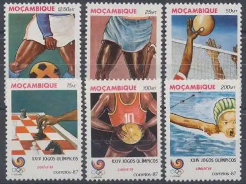 Mocambique, MiNr. 1094-1099, postfrisch - 694842