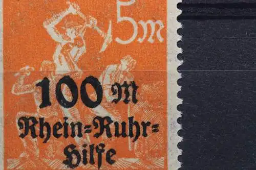 Deutsches Reich, MiNr. 258 PLF VIII, postfrisch, geprüft Infla - 658618