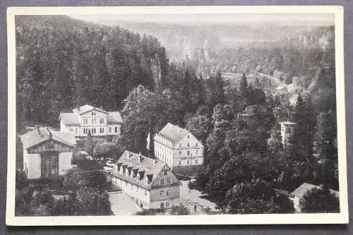 Schweizermühle, Sächs. Schweiz, Teilansicht - 422165