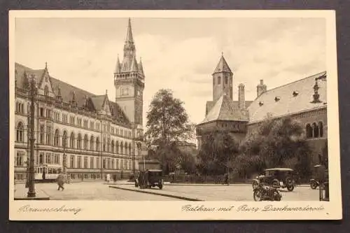 Braunschweig, Rathaus mit Burg Dankwarderode - 422107