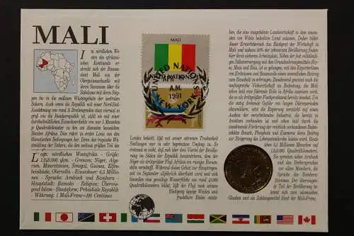 Mali, Numisbrief vom 14.12.91 - 659846