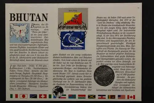 Bhutan, Numisbrief vom 17.6.86 - 659762