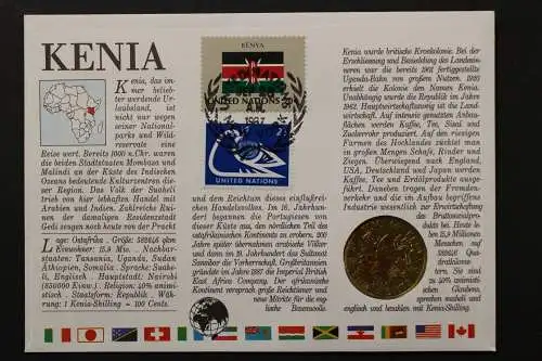 Kenia, Elefant, Numisbrief vom 5.5.86 - 659830