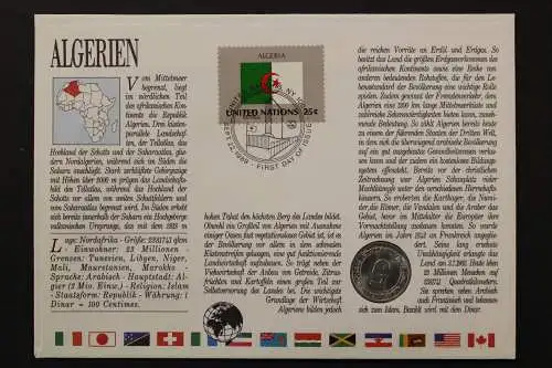 Algerien, Numisbrief vom 20.6.90 - 659853