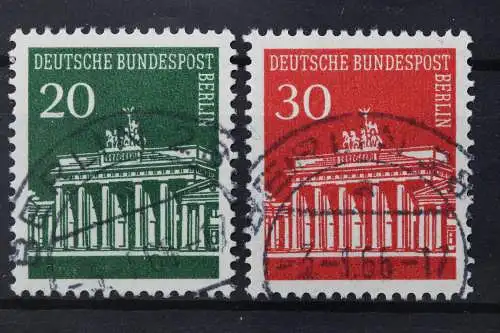 Berlin, MiNr. 287 R + 288 R, gestempelt - 660492