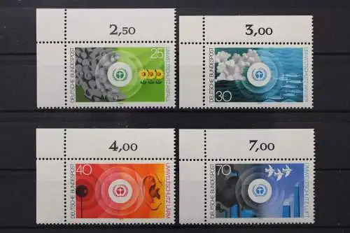 Deutschland (BRD), MiNr. 774-777 Ecken links unten, postfrisch - 212423