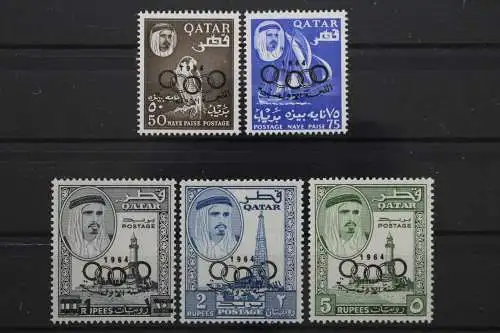 Qatar, MiNr. 37-41, postfrisch - 658762