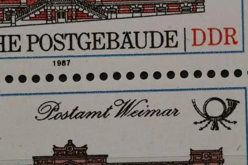 DDR, MiNr. 3069 PF I, Viererblock, postfrisch - 659374