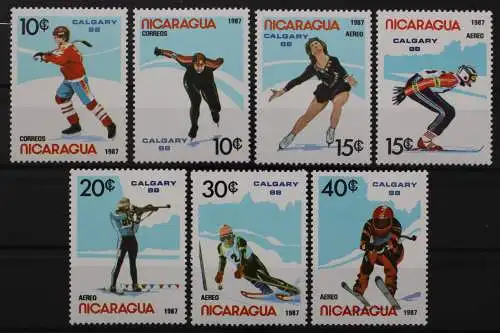 Nicaragua, MiNr. 2738-2744, postfrisch - 659338