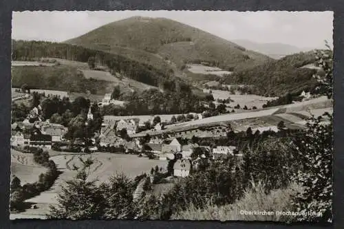 Oberkirchen, Hochsauerland, Blick zum Ort - 424428