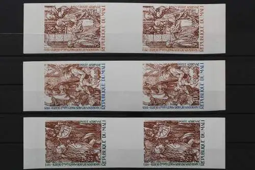 Mali, MiNr. 737-739 B Paar, postfrisch - 659431