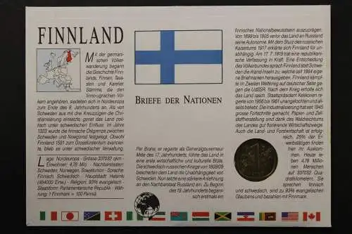 Finnland, Numisbrief vom 30.1.86 - 659813