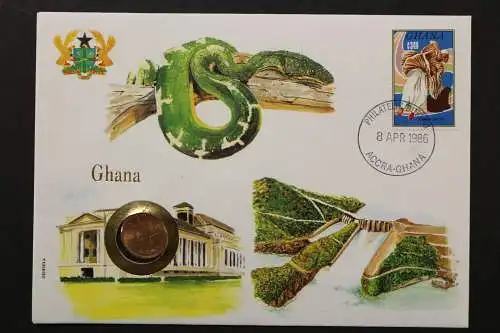 Ghana, Numisbrief vom 8.4.80 - 659845