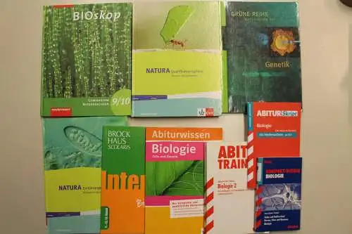 Schulbücher Oberstufe / Abitur. Thema: Biologie, 9 Ausgaben - 990185