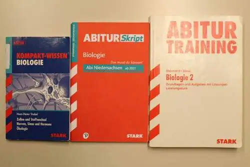 Schulbücher Oberstufe / Abitur. Thema: Biologie, 9 Ausgaben - 990185