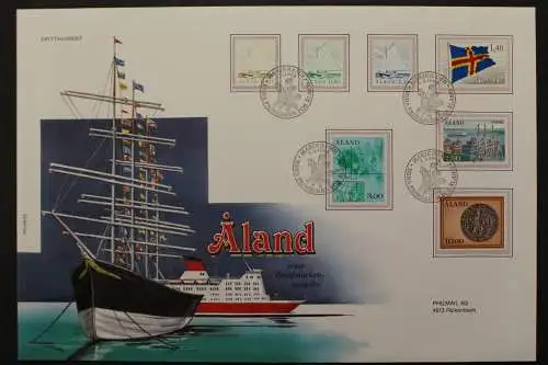 Aland, MiNr. 1-7, Jahrgang 1984, FDC - 660609M