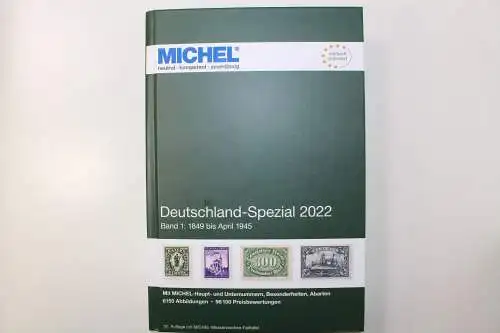 Michel, Deuschland-Spezial 2022, Band 1: 1849-April 1945 - 901482