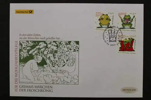 Deutschland (BRD), MiNr. 3357-3359 Deutsche Post exklusiv, FDC - 213267M