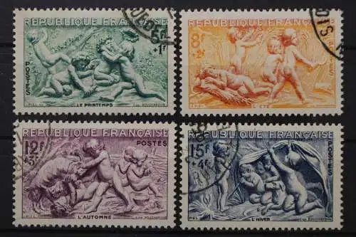 Frankreich, MiNr. 877-880, gestempelt - 213378