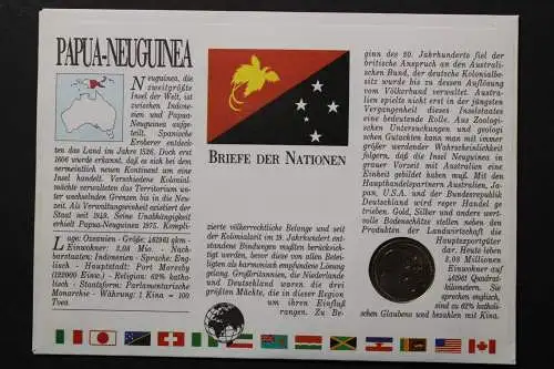 Papua-Neuguinea, Numisbrief vom 23.10.86 - 659783