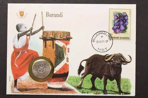 Burundi, Numisbrief vom 5.9.90 - 659824