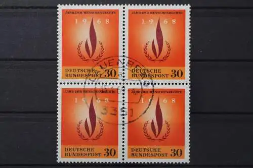 Deutschland (BRD), MiNr. 575, Viererblock, gestempelt - 660412