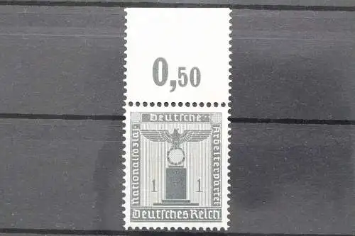 Deutsches Reich Dienst, MiNr. 155 Oberrand Platte, postfrisch - 662263