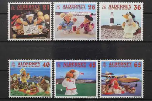 Alderney, MiNr. 151-156, postfrisch - 204486