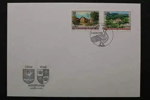 Liechtenstein, MiNr. 1126-1127, FDC - 205117