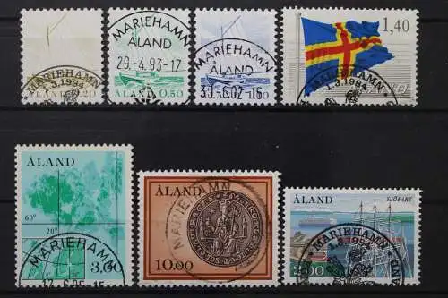 Aland, MiNr. 1-7 Jahrgang 1984, gestempelt - 205369