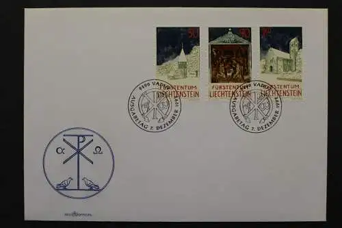 Liechtenstein, MiNr. 1050-1052, FDC - 205137