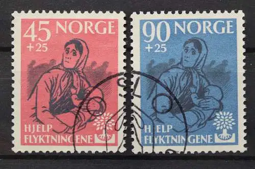 Norwegen, MiNr. 442-443, gestempelt - 205599