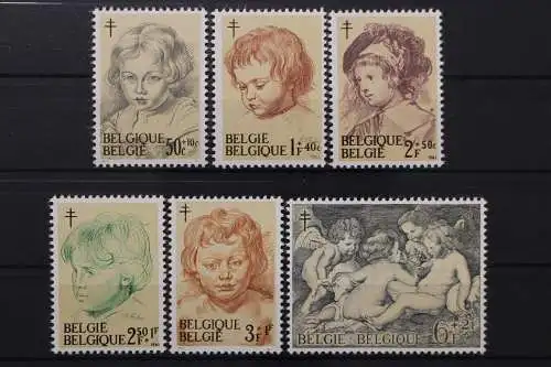 Belgien, MiNr. 1332-1337, postfrisch - 205307