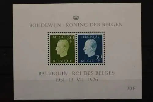 Belgien, MiNr. Block 45, postfrisch - 203878