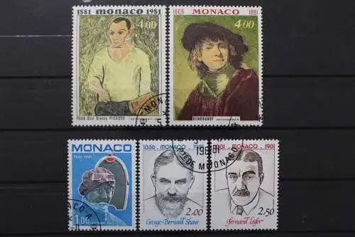 Monaco, MiNr. 1491-1495, gestempelt - 205885