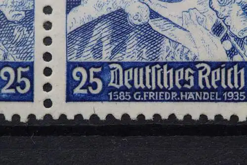 Deutsches Reich, MiNr. 575 PF I waagerechtes Paar, postfrisch - 204321