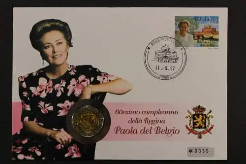 Italien, Paola, 1997, Numisbrief - 207417