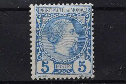 Monaco, MiNr. 3, Falz - 206375