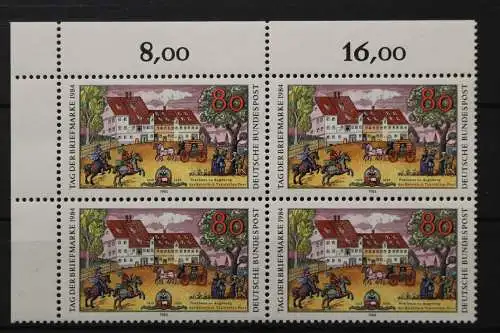 Deutschland, MiNr. 1229 Viererblock Ecke links oben, postfrisch - 204727