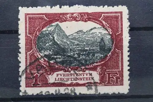 Liechtenstein, MiNr. 60 A, gestempelt - 207712