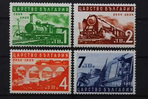 Bulgarien, MiNr. 354-357, Falz - 207300