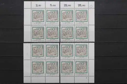 Deutschland (BRD), MiNr. 1051 Viererblock alle 4 Ecken FN 2, postfrisch - 207563