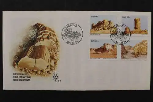 Südwestafrika, MiNr. 588-591, FDC - 208094