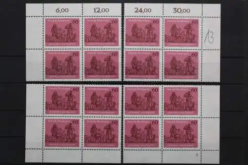 Deutschland (BRD), MiNr. 1022 Viererblock alle 4 Ecken FN 2, postfrisch - 207534