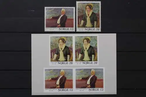 Norwegen, MiNr. 870-871 A, 870-871 B, postfrisch - 205521